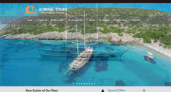 Desktop Screenshot of admiral-tours.com